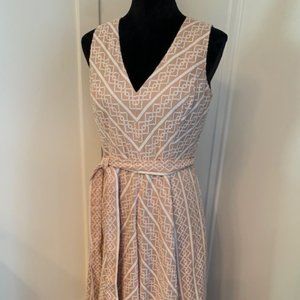 Blush Sleeveless Dress Size 6